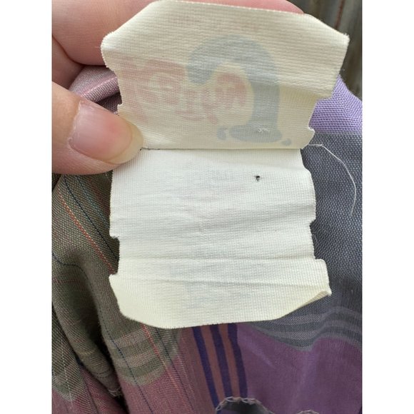 Vintage 70's Kathy J Women's Plaid House Dress Union Made - Picture 7 of 8